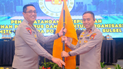 Kapolda Sulsel Resmikan Dan Serahkan Komite Olahraga Polri Polda Sulsel kepada Wakapolda sebagai Ketua Umum