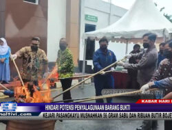 Berita Video : Hindari Penyalagunaan Barang Bukti, Kejari Pasangkayu Musnahkan 56 Gram Sabu dan Ribuan Butir Boje