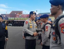 100 Personel Brimob Polda Sulsel Ke Aceh Laksananakan Misi Kemanusiaan