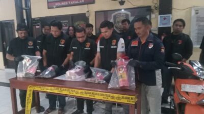 Pelaku Perampokan Uang Bantuan Tunai Langsung Di Kantor Pos Takalar Di Tangkap