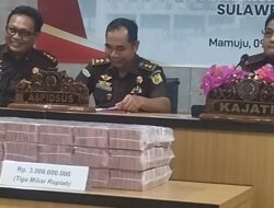 Tersangka Kasus Dugaan Korupsi Pengadaan Pasar Rakyat Mamasa Kembalikan Kerugian Negara Sebesar 3 Milyar