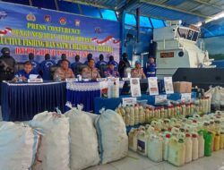 18 Pelaku Bom Ikan Dan Penjualan Penyu Di Perairan Di Gagalkan Polairud Sulsel