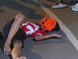 Adu Banteng Motor VS Motor di Jalan Poros 1 Bocah Tewas di Rumah Sakit