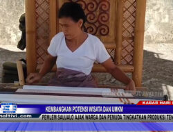 Berita Video : Kembangkan Potensi Wisata dan UMKM, PemLem Salualo Ajak Warga & Pemuda Tingkatkan Produksi Tenun Lokal