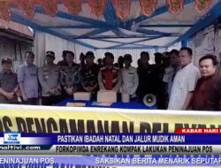 Berita Video : Pastikan Ibadah Natal dan Jalur Mudik Aman, Forkopimda Enrekang Kompak Lakukan Peninajuan Pos