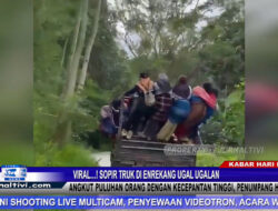 Berita Video : Viral…! Sopir Truk di Enrekang Ugal-Ugalan, Angkut Puluhan Orang Dengan Kecepantan Tinggi