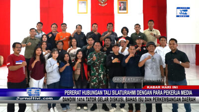 Berita Video : Pererat Hubungan Tali Silaturahmi Dengan Para Pekerja Media, Dandim 1414 Tator Gelar Diskusi, Bahas Isu dan Perkembangan Daerah