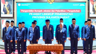 Gubernur Suhardi Duka Lantik 14 Pejabat Pimpinan Tinggi Pratama