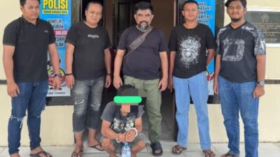 Nekat Curi Buah Sawit untuk Bayar Cicilan Motor Seorang Pria Ditangkap Polisi di Tommo