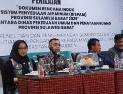 Dinas PUPR Sulbar Gandeng LPPM Unhas Sempurnakan Rencana Induk Air Minum 2025