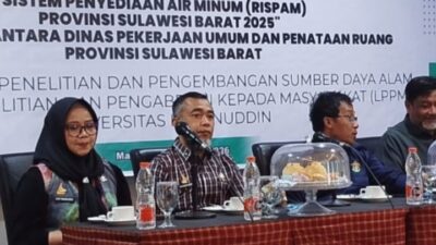 Dinas PUPR Sulbar Gandeng LPPM Unhas Sempurnakan Rencana Induk Air Minum 2025