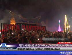 Berita Video : Pesta Kembang Api di Toraja Utara Ramaikan Pergantian Tahun, Ribuan Warga Tumpah Ruah Kejalan