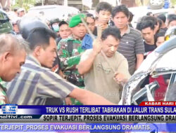 Berita Video : Truk vs Rush  Terlibat Tabrakan di Jalur Trans Sulawesi, Sopir Terjepit, Proses Evakuasi Berlangsung Dramatis
