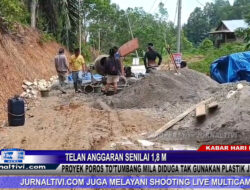 Berita Video : Telan Anggaran Senilai 1,8 M, Proyek Betonisasi Poros To’tumbang Mila’ Diduga Tak Gunakan Plastik Jadi Sorotan