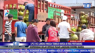 Berita Video : LPG 3 Kg Langka Hingga Tembus Harga 40 Ribu Pertabung, Disperindag Gelar Operasi Pasar Langsung Diserbu Warga