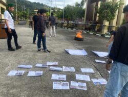 Desak Reformasi Polri Puluhan Anggota HMI Demo Geruduk Polda Sulbar