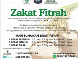 Pemkab Enrekang dan Baznas Umumkan Besaran Zakat Fitrah 1447 H, Cek Rinciannya!
