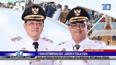 Berita Video : 1 Tahun Kepemimpinan Dedy – Andrew di Toraja Utara, Sejumlah Program Prioritas Dituntaskan Untuk Mendukung Pertumbuhan Ekonomi