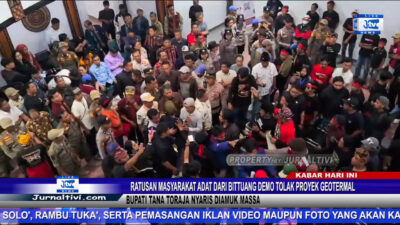 Berita Video : Ratusan Masyarakat Adat Dari Bittuang Demo Tolak Proyek Geotermal, Bupati Tana Toraja Nyaris Diamuk Massa