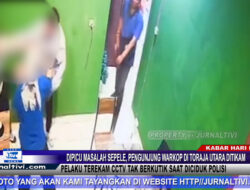 Berita Video : Dipicu Masalah Sepele, Pengunjung Warkop di Toraja Utara Ditikam, Pelaku Tak Berkutik Saat Diciduk Polisi