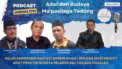 Podcast || Gelar Panggung Rakyat, Bimbin Rajus : BPS, Masyarakat Adat dan Praktisi Budaya Tak Ada Masalah