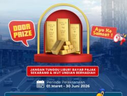 Kabar Gembira, Bayar Pajak Dapat Emas Diluncurkan Bapenda Sulbar dan Jasa Raharja 