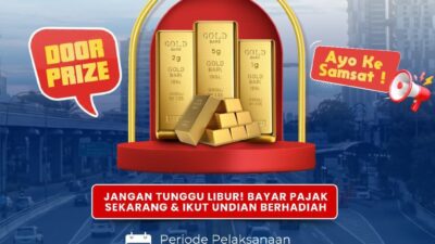 Kabar Gembira, Bayar Pajak Dapat Emas Diluncurkan Bapenda Sulbar dan Jasa Raharja 