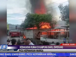 Berita Video : Kebakaran Rumah di Kampung Baru Enrekang, Picu Kepanikan Warga