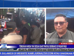 Berita Video : Temukan Harga Tak Sesuai Saat Pantau Sembako di Pasar Pagi, Brigjen Pol Hermawan Perintah Kasat Reskrim Minta Keterangan Pedagang