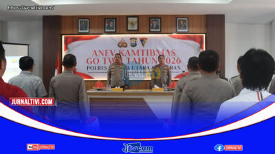 Optimalkan Kinerja, Kapolres Toraja Utara Pimpin Anev Kamtibmas Gelar Operasional Triwulan I Tahun 2026