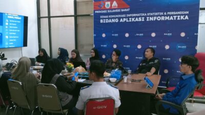 KominfoSS Sulbar Verifikasi Akun Resmi Medsos OPD