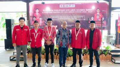 Gubernur Sulbar Tekankan Nasionalisme dan Kemandirian Kader Saat Membuka Konferda GMNI 