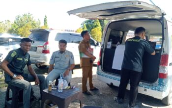 Samkel Mamuju Bukukan Penerimaan Pajak Rp30 Juta di Area Kantor Gubernur Sulbar 