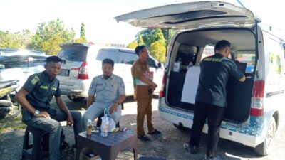 Samkel Mamuju Bukukan Penerimaan Pajak Rp30 Juta di Area Kantor Gubernur Sulbar 