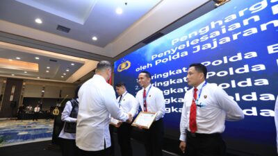Applaus! Ditreskrimsus Polda Sulsel Borong Dua Penghargaan Nasional di Rakernis Kortastipidkor Polri 2026