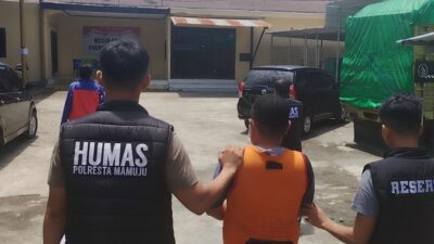 Pelaku Pengancaman Perempuan Petugas SPBU dengan Parang Viral di Medsos Menyerahkan Diri di Polisi