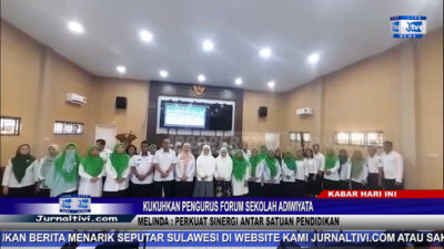 Berita Video : Kukuhkan Pengurus Forum Sekolah Adiwiyata, Melinda : Perkuat Sinergi Antar Satuan Pendidikan