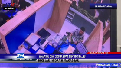 Berita Video : WNA Asal Cina Diduga Buat Identitas Palsu, Dikejar Imigrasi Makassar