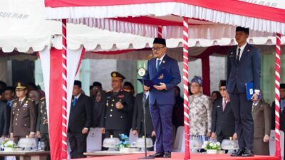 Dalam Rangka Hardiknas 2026 Gubernur Sulbar Tekankan Digitalisasi dan Kesejahteraan Guru