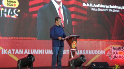 Aklamasi, Andi Amran Sulaiman Kembali Pimpin IKA Unhas Periode 2026-2030