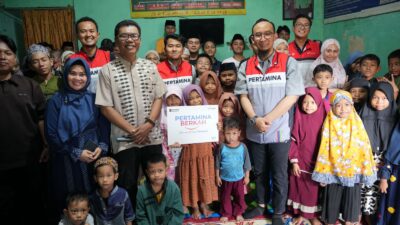 50 Anak Panti Asuhan dapat Bantuan Dari Pertamina Sulawesi