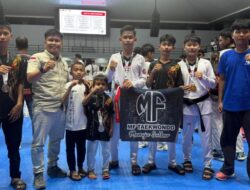 Tim MF Taekwondo Mamuju Raih Dua Medali Emas di Kejuaraan Patriot Indonesia Taekwondo Championship