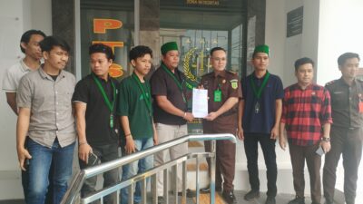 HMI Cabang Manakarra Laporkan Dugaan Korupsi Pembangunan Gedung Balaikota Mamuju 