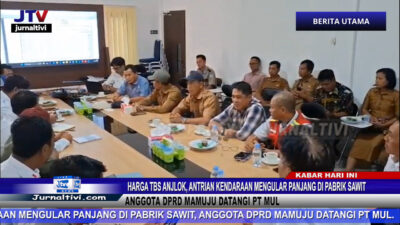 Berita Video : Harga TBS Anjlok, Antrian Kendaraan Mengular Panjang di Pabrik Sawit, Anggota DPRD Mamuju Datangi PT MUL