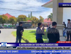 Berita Video : Aliansi Mahasiswa dan Tokoh Pemuda Pasangkayu Demo, Minta DPRD Pasangkayu Awasi Penyaluran CSR dan Harga TBS Sawit