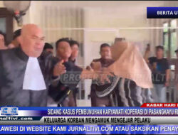 Berita Video : Sidang Kasus Pembunuhan Karyawati Koperasi di Pasangkayu Ricuh, Keluarga Korban Mengamuk Mengejar Pelaku