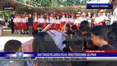 Berita Video : Isak Tangis Keluarga Pecah, Iringi Pemakaman Julphian, Bocah Umur 10 Tahun Yang Tewas Tertabrak Moge
