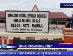 Berita Video : Mengaku Sebagai Pemilik Alat Berat, Oknum Anggota DPRD Toraja Utara Berinisal AL Diperiksa Polisi