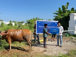 18 Cabang PT MNM Secara Serentak Salurkan Daging Kurban Kepada Warga Desa