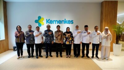 Dorong Pembangunan RS Rujukan KJSU-KIA, Gubernur Sulbar dan Bupati Se-Sulbar Temui Kemenkes